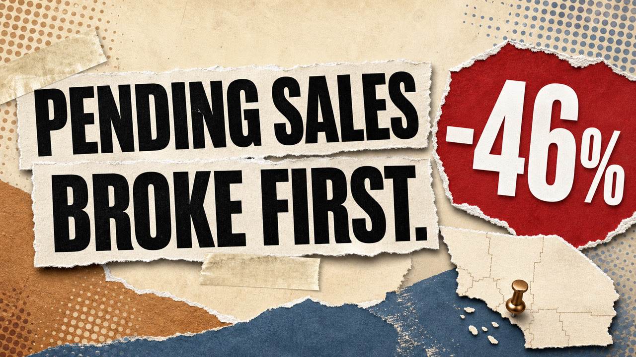 Pending Sales Broke First — July 2026 SoCal market update thumbnail